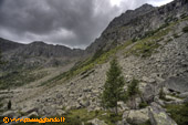 In costa alla montagna